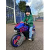 Moto eléctrica con asiento HUFFY 17345W — vehículo infantil a batería de 6V