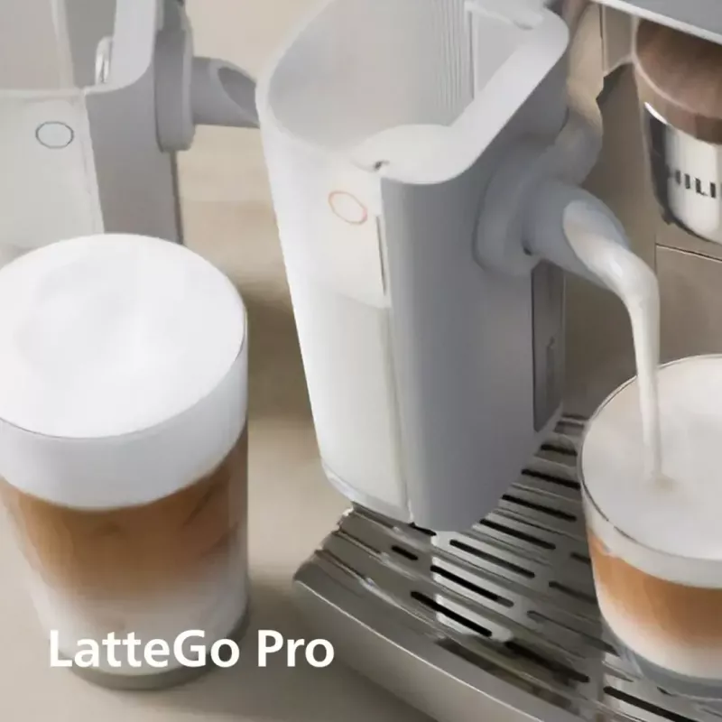 Cafetera Philips Series 8000 Café Aromis EP8757/20, plateada, 1.500 W