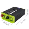Cargador de baterías QOLTEC 51919 90A 12V para LiFePO4 AGM GEL SLA