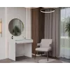 Escritorio top e shop MARINA 2S, blanco, aglomerado, 810×500×800 mm, 2 cajones, tablero laminado
