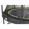 Trampolín redondo sobre suelo Salta 5074A — para exterior, 48 muelles, 3 patas, red de seguridad, carga máx. 100 kg
