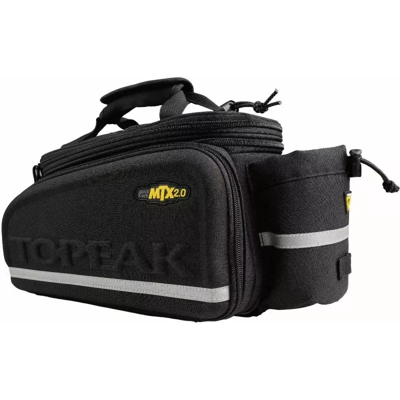 Bolsa de transporte TOPEAK MTX Trunk Bag EXP 2.0 para portabultos, compatible con alforjas, con laterales extensibles