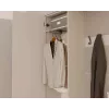 Armario top e shop HAGA cashmere 3 puertas, 2380×500×350 mm, tablero de partículas, exento