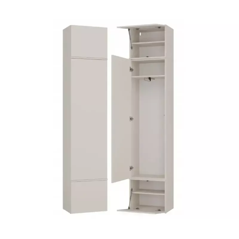 Armario top e shop HAGA cashmere 3 puertas, 2380×500×350 mm, tablero de partículas, exento