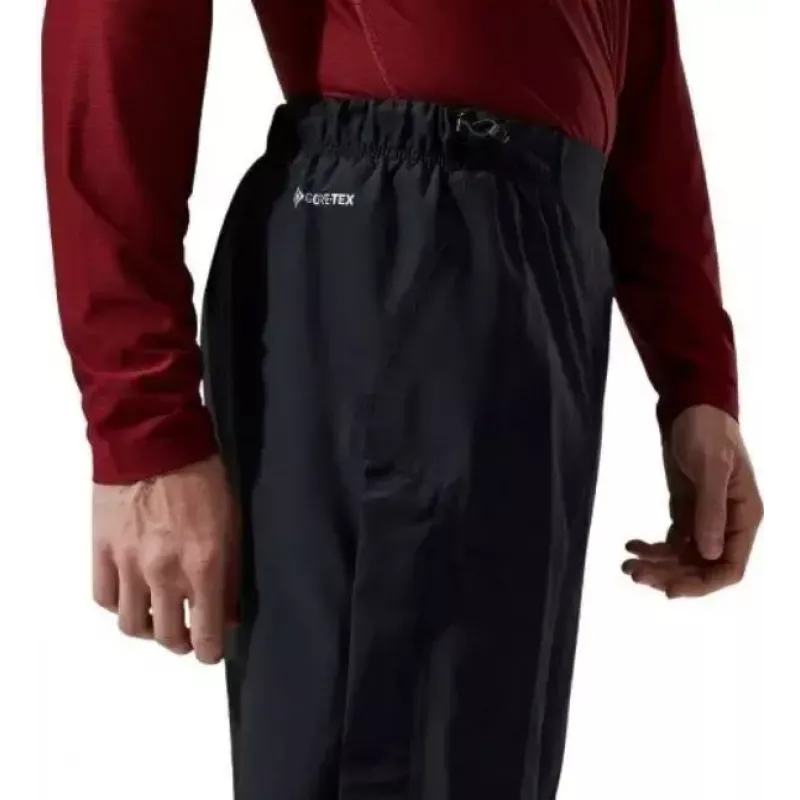 Conjunto sudadera con capucha Berghaus Prism PT HZ y pantalón cubrepantalón Hillwalker, Talla L, negro