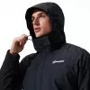 Chaqueta Berghaus Hillwalker IA Shell Talla M Negra + Sudadera Berghaus Prism PT HZ Talla M Negra