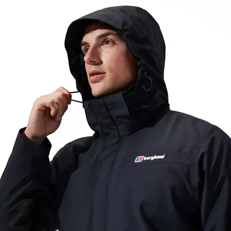 Chaqueta Berghaus Hillwalker IA Shell Talla M Negra + Sudadera Berghaus Prism PT HZ Talla M Negra