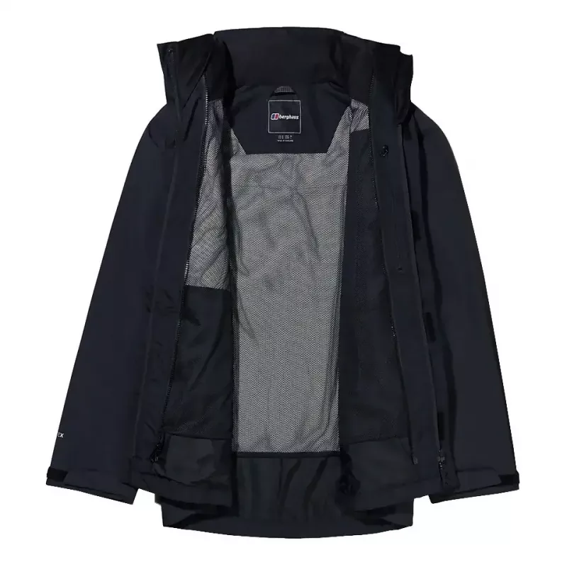 Chaqueta Berghaus Hillwalker IA Shell Talla M Negra + Sudadera Berghaus Prism PT HZ Talla M Negra