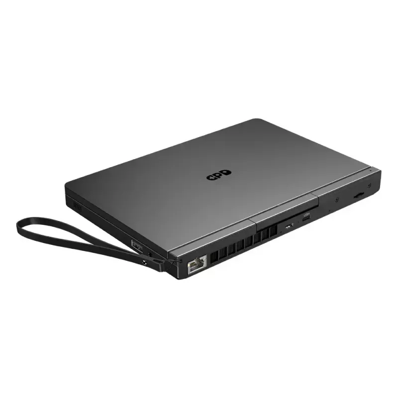 GPD Pocket 4 portátil — AMD Ryzen 7 8840U, 8 inch WQXGA 2560×1600 144Hz táctil, 16GB DDR5, 1TB NVMe, Radeon 780M, Windows 11, LAN, FPR, grafito
