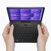 GPD Pocket 4 portátil — AMD Ryzen 7 8840U, 8 inch WQXGA 2560×1600 144Hz táctil, 16GB DDR5, 1TB NVMe, Radeon 780M, Windows 11, LAN, FPR, grafito