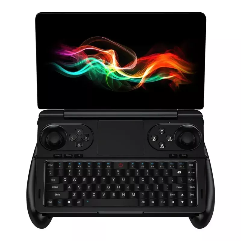 Portátil GPD WinMini HX370 — 7 inch FHD 120Hz táctil, AMD Ryzen AI 9 HX370, 32GB DDR5, 2TB NVMe, Radeon 890M, Win 11, negro