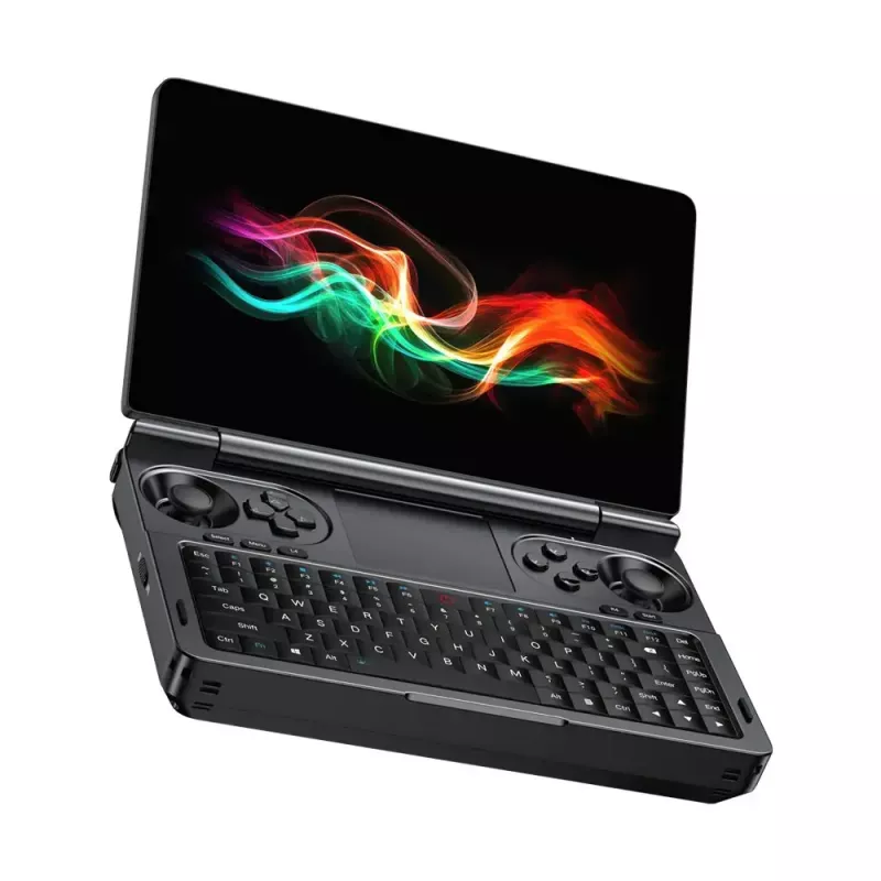 Portátil GPD WinMini HX370 — 7 inch FHD 120Hz táctil, AMD Ryzen AI 9 HX370, 32GB DDR5, 2TB NVMe, Radeon 890M, Win 11, negro