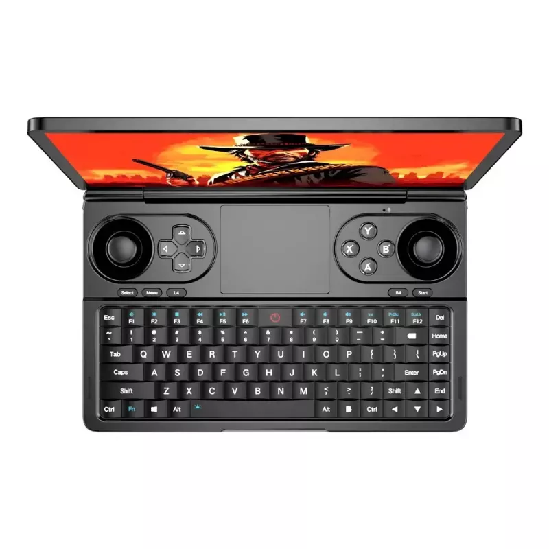 Portátil GPD WinMini HX370 — 7 inch FHD 120Hz táctil, AMD Ryzen AI 9 HX370, 32GB DDR5, 2TB NVMe, Radeon 890M, Win 11, negro