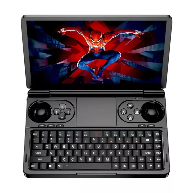 Portátil GPD WinMini HX370 — 7 inch FHD 120Hz táctil, AMD Ryzen AI 9 HX370, 32GB DDR5, 2TB NVMe, Radeon 890M, Win 11, negro