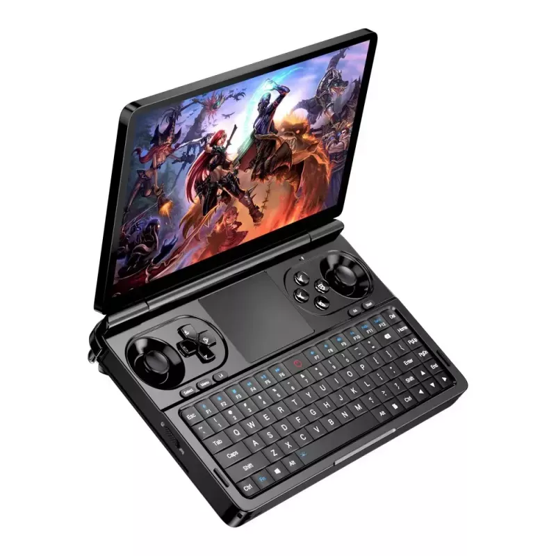 Portátil GPD WinMini HX370 — 7 inch FHD 120Hz táctil, AMD Ryzen AI 9 HX370, 32GB DDR5, 2TB NVMe, Radeon 890M, Win 11, negro
