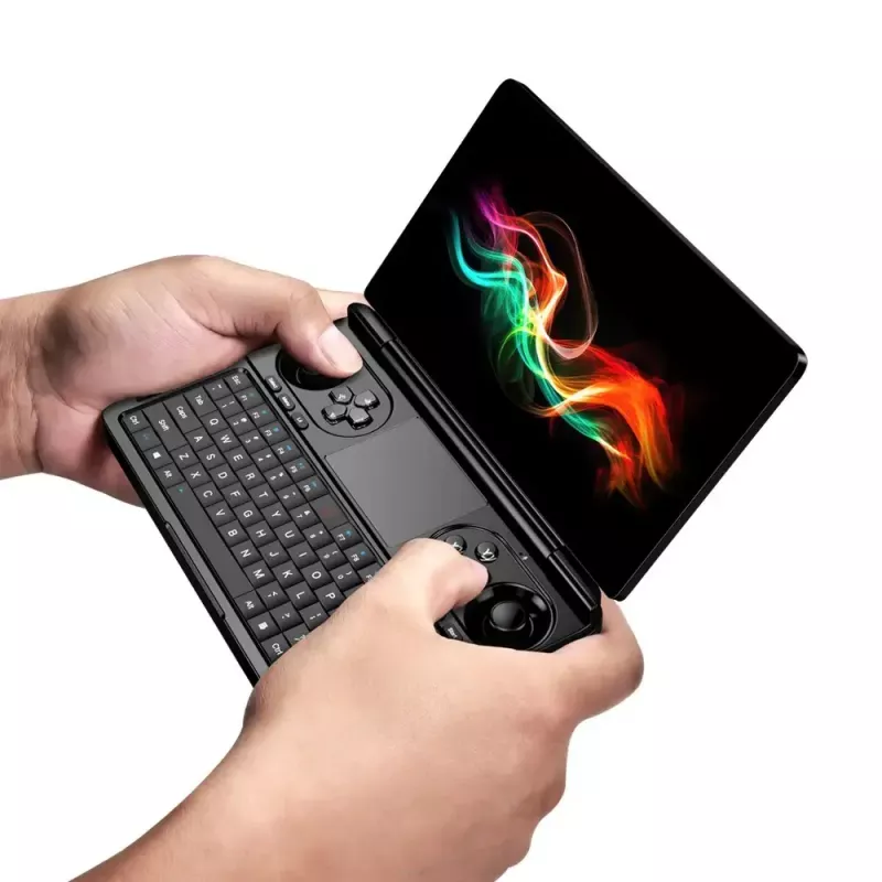 Portátil GPD WinMini HX370 — 7 inch FHD 120Hz táctil, AMD Ryzen AI 9 HX370, 32GB DDR5, 2TB NVMe, Radeon 890M, Win 11, negro