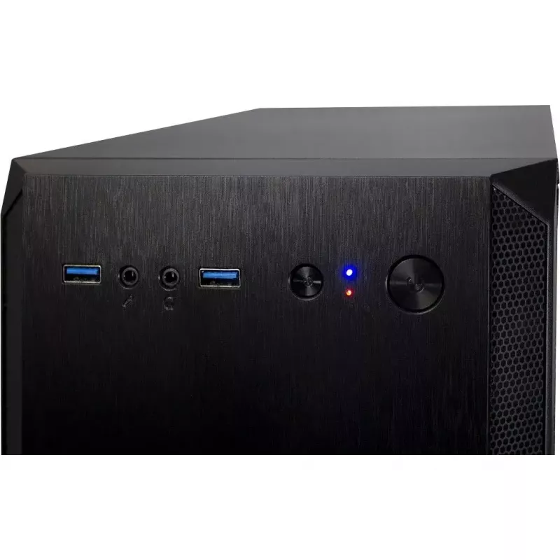 Caja de PC Inter-Tech H-606 Micro Tower negra