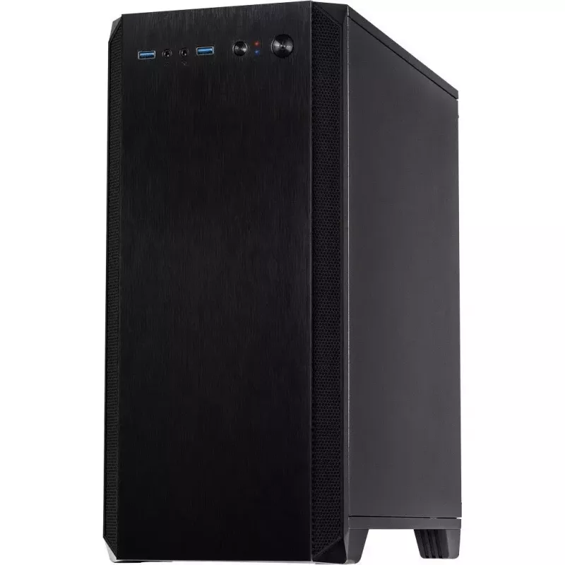 Caja de PC Inter-Tech H-606 Micro Tower negra