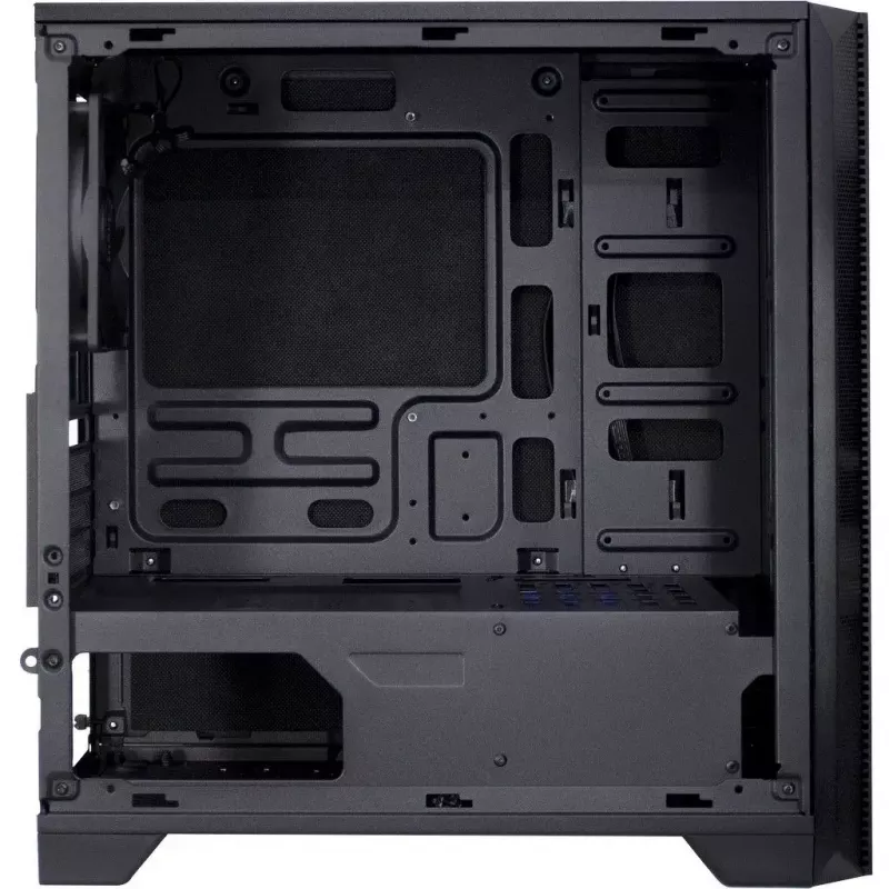 Caja de PC Inter-Tech H-606 Micro Tower negra