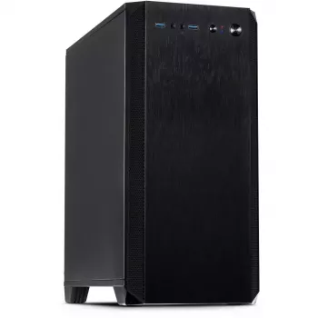 Caja de PC Inter-Tech H-606 Micro Tower negra