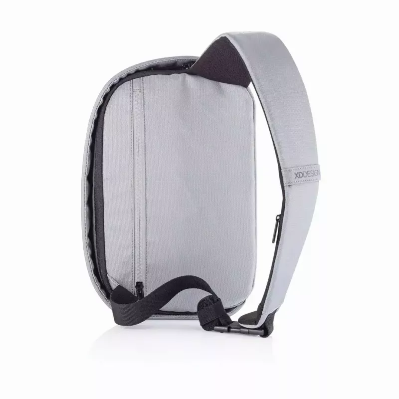 Mochila antirrobo XDDESIGN Bobby Sling gris — ligera, resistente al agua, llevable como bandolera