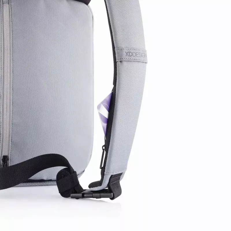 Mochila antirrobo XDDESIGN Bobby Sling gris — ligera, resistente al agua, llevable como bandolera