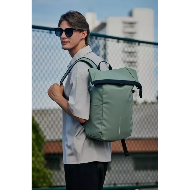 Mochila para portátil XDDESIGN P706.2807 – mochila urbana resistente al agua, Iceberg verde