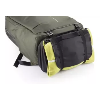 Mochila de viaje XD-Design Bobby Explore verde de tereftalato de polietileno PET