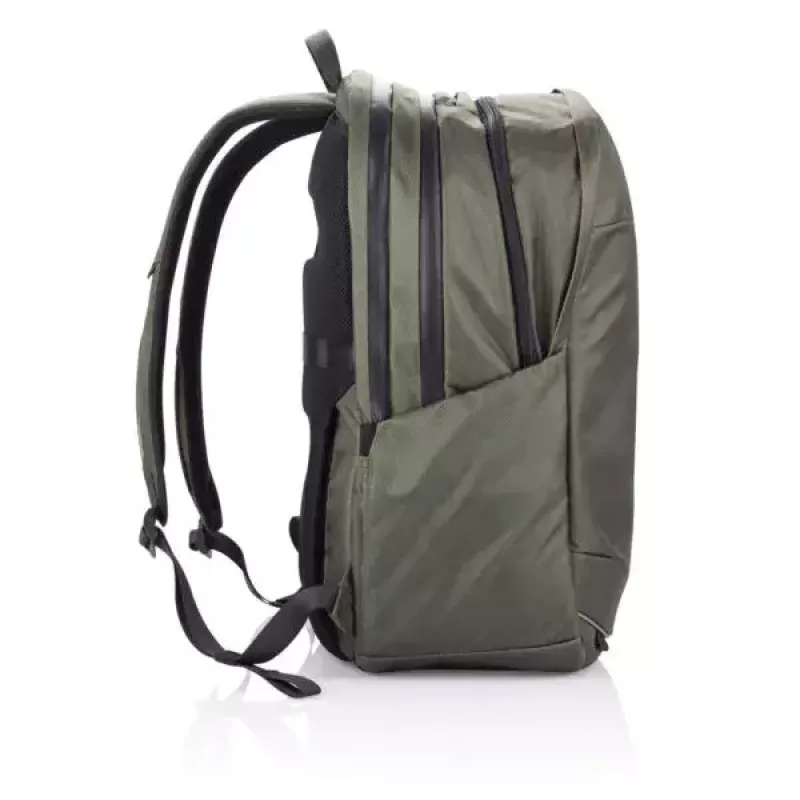 Mochila de viaje XD-Design Bobby Explore verde de tereftalato de polietileno PET