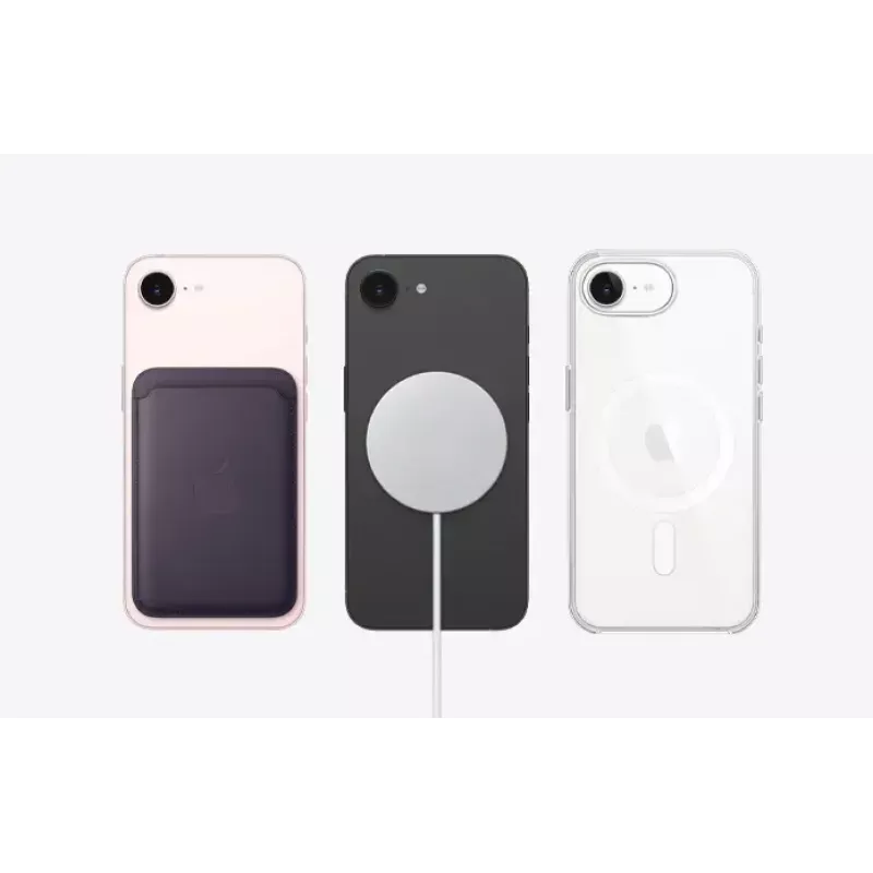 Smartphone Apple iPhone 17e 256GB, pantalla de 6,1 pulgadas (15,5 cm), A19, cámara trasera de 48 MP, Dual SIM, negro