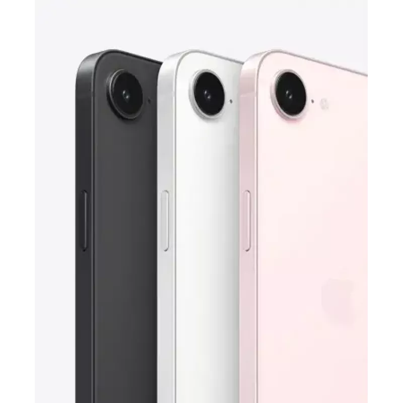 Smartphone Apple iPhone 17e – pantalla de 6,1 pulgadas (15,5 cm), A19, 256 GB, cámara trasera de 48 MP, Dual SIM, Soft Pink