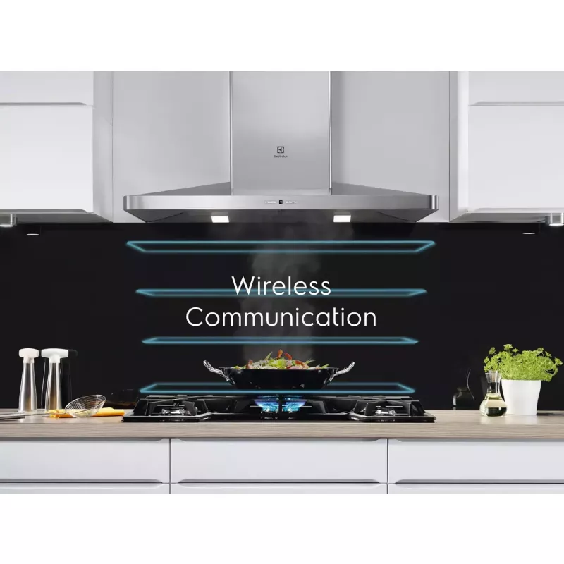 Placa de inducción integrable Electrolux EIV734 negra 68 cm de ancho 4 zonas