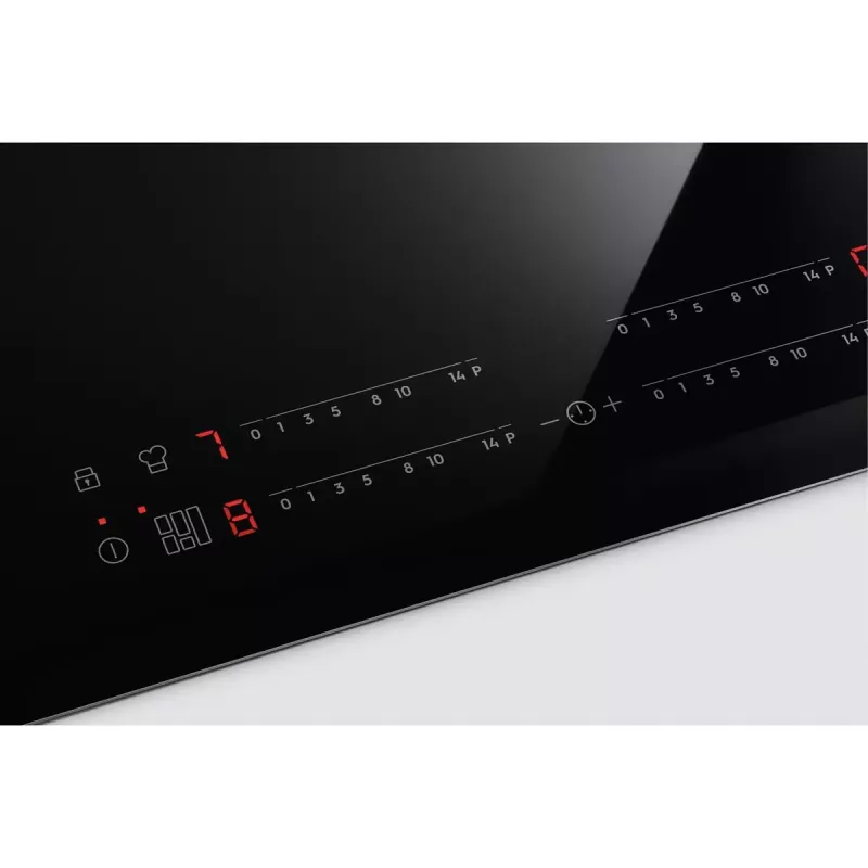 Placa de inducción integrable Electrolux EIV734 negra 68 cm de ancho 4 zonas