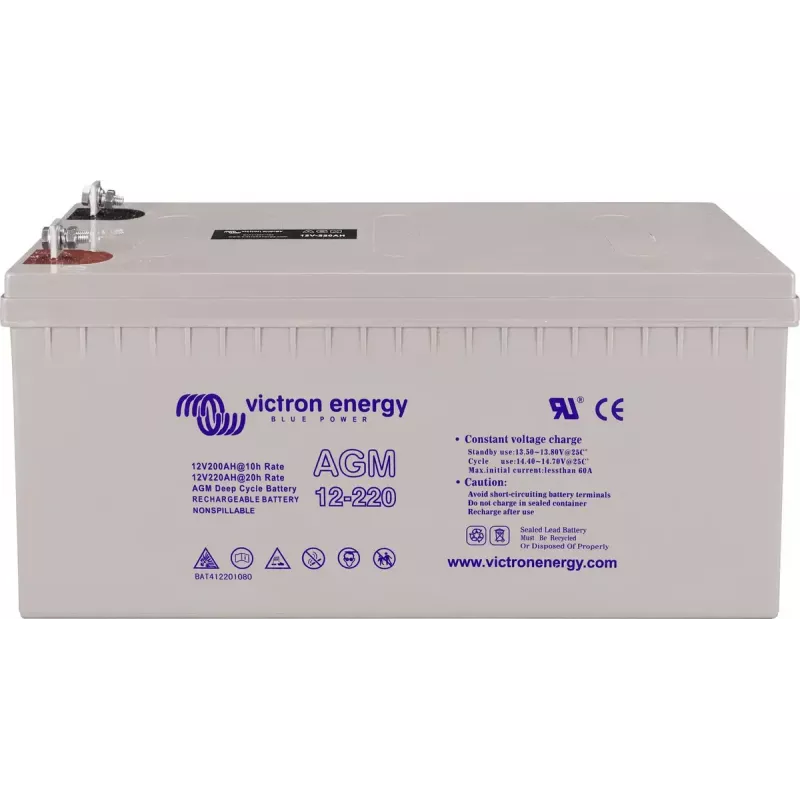 Batería de gel de ciclo profundo 12V 220Ah — BAT412201104 de Deep Cycle Batterie