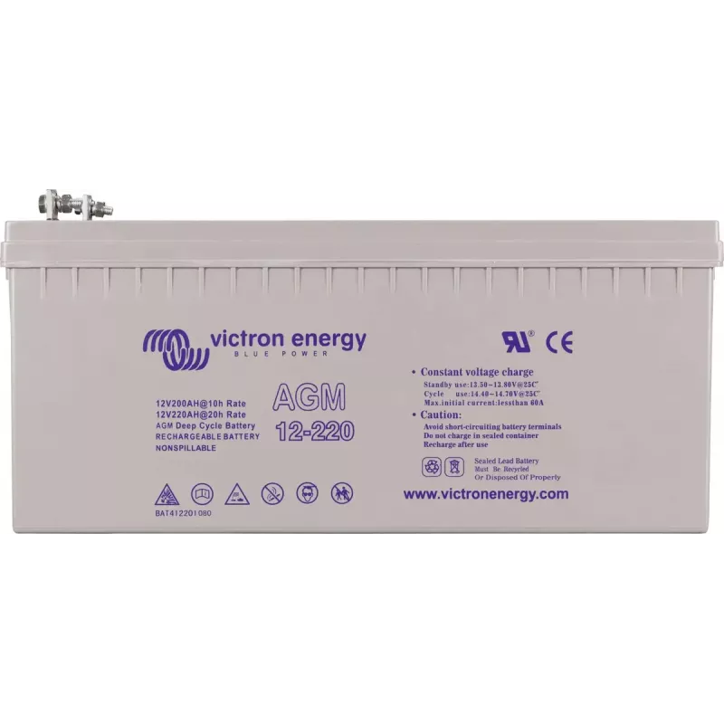 Batería de gel de ciclo profundo 12V 220Ah — BAT412201104 de Deep Cycle Batterie
