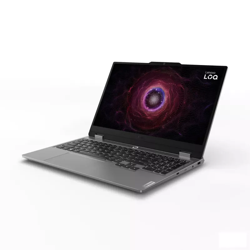 Portátil Lenovo LOQ 15ARP9 — 39,6 cm (15,6 inch) FHD, AMD Ryzen 5 7235HS 3,2 GHz, 12 GB DDR5, 512 GB SSD, NVIDIA GeForce RTX 4050, Windows 11 Home, gris