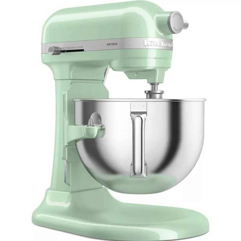Batidora de pie KitchenAid 5KSM60SPXEPT 375 W Verde, Gris, Acero inoxidable