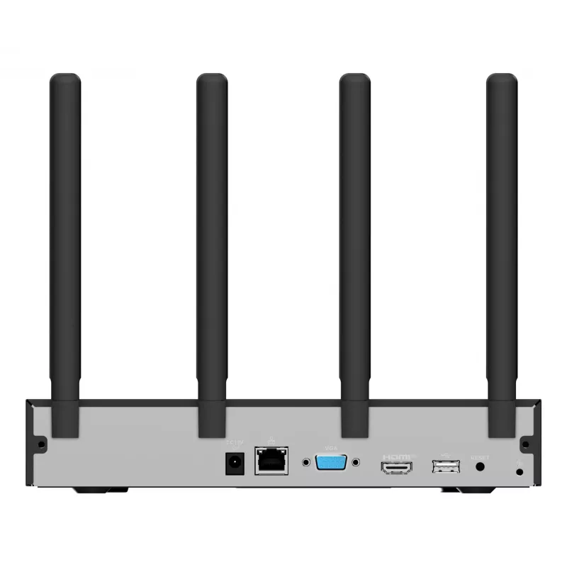 Grabador de vídeo en red IMOU N110W - NVR Wi-Fi 6 de 10 canales, máx. 2592x1944, Wi-Fi de doble banda, disco duro SATA de hasta 16 TB, Ethernet 10/100, negro