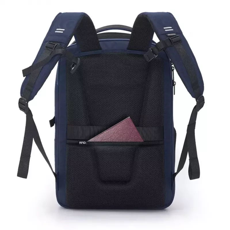 Mochila para portátil XDDESIGN Bizz Navy – resistente al agua, ligera, modelo P705.935