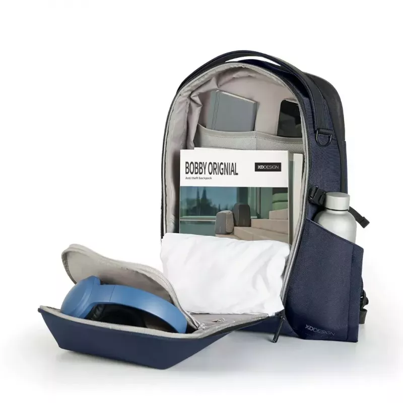 Mochila para portátil XDDESIGN Bizz Navy – resistente al agua, ligera, modelo P705.935