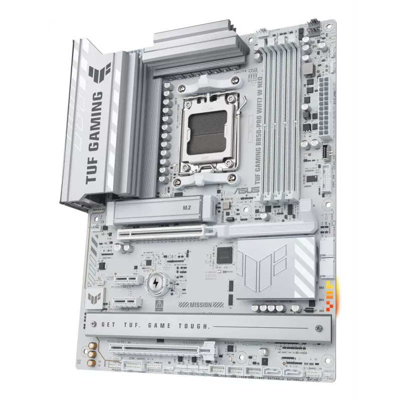 Placa base ASUS TUF GAMING B850‑PRO WIFI7 W NEO — AMD B850, zócalo AM5, ATX, DDR5, Wi‑Fi 7, 2,5GbE