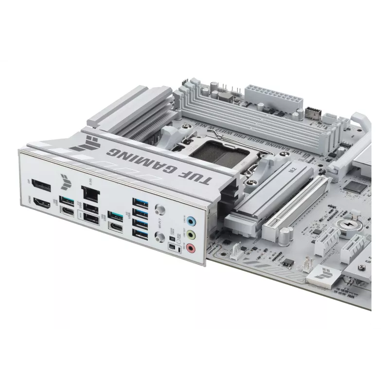 Placa base ASUS TUF GAMING B850‑PRO WIFI7 W NEO — AMD B850, zócalo AM5, ATX, DDR5, Wi‑Fi 7, 2,5GbE