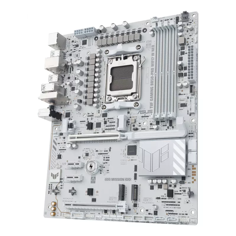 Placa base ASUS TUF GAMING B850‑PRO WIFI7 W NEO — AMD B850, zócalo AM5, ATX, DDR5, Wi‑Fi 7, 2,5GbE