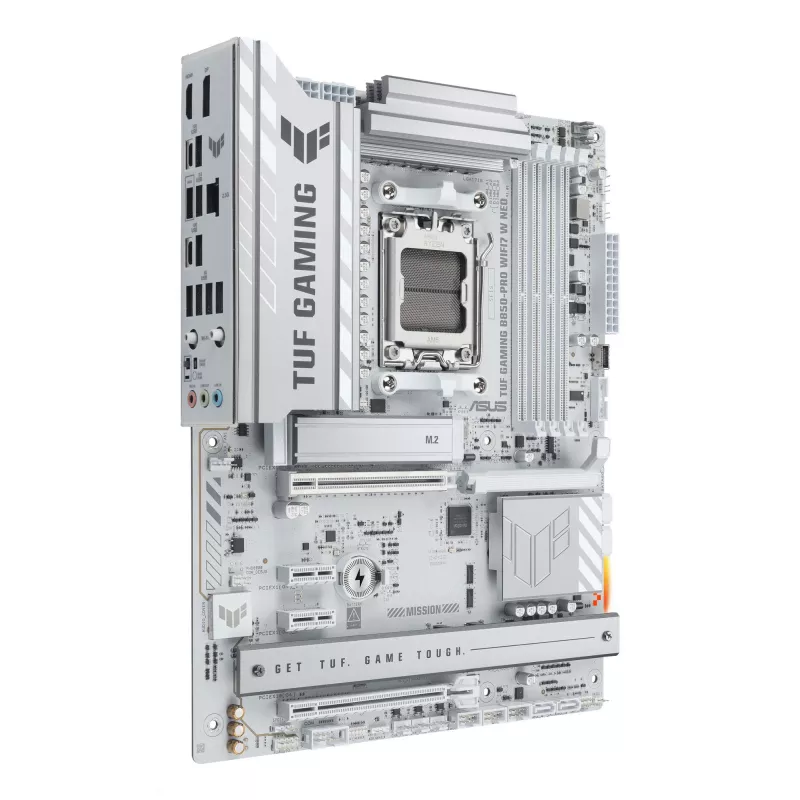 Placa base ASUS TUF GAMING B850‑PRO WIFI7 W NEO — AMD B850, zócalo AM5, ATX, DDR5, Wi‑Fi 7, 2,5GbE