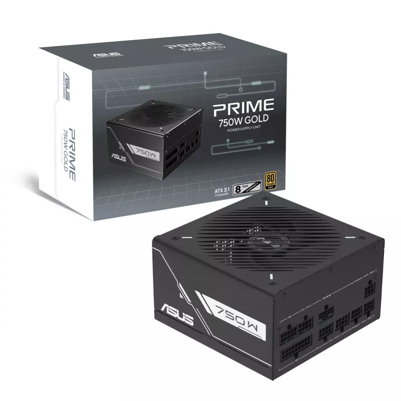 Fuente de alimentación ASUS Prime -750G 750 W 20+4 pol ATX 80 PLUS Gold negro