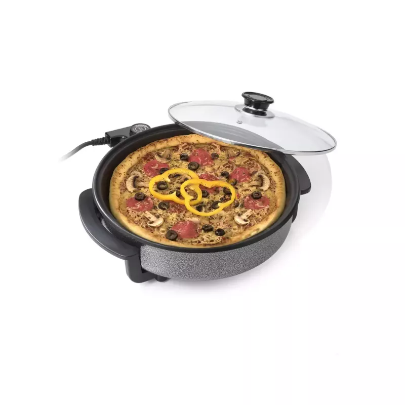 Sartén de parrilla Tristar PZ-2963 multifuncional redonda negra 30 cm