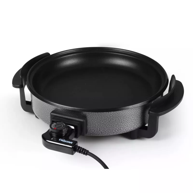 Sartén de parrilla Tristar PZ-2963 multifuncional redonda negra 30 cm
