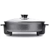 Sartén de parrilla Tristar PZ-2963 multifuncional redonda negra 30 cm