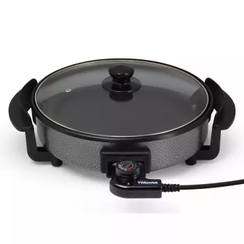 Sartén de parrilla Tristar PZ-2963 multifuncional redonda negra 30 cm
