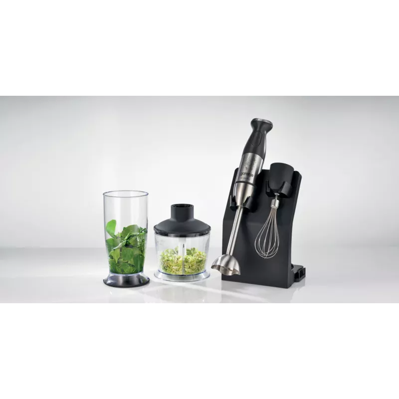 Batidora de mano Gorenje HBC807QB 0,5 L 800 W negra, acero inoxidable